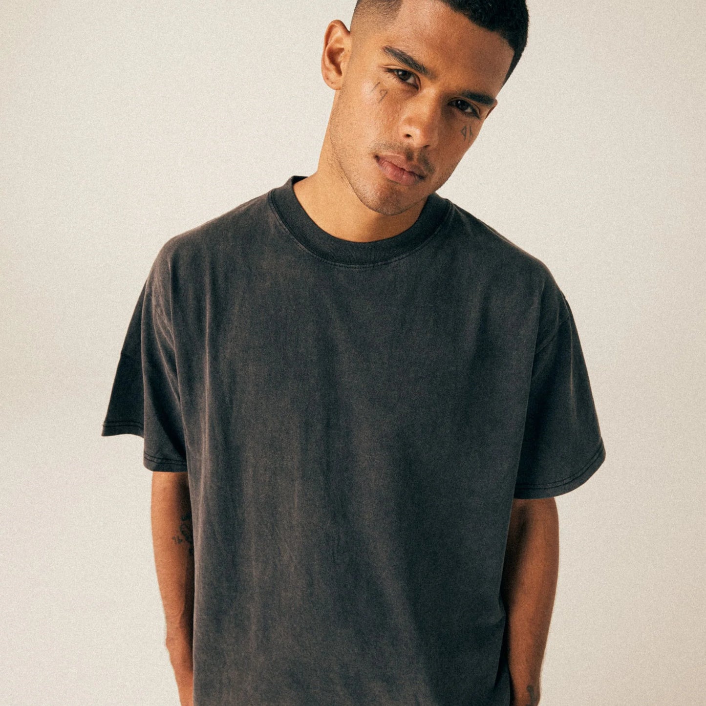 COTTON COLLECTIVE - OVERSIZED BOX S/S TEE 7.5 OZ - 30x30 PRINT